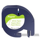 Compatible For Dymo Letratag 110t Plus Tape Refills 91330 Label White Paper 12mm