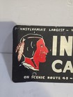 Vintage 1950 s Indian Caverns Tourist License Plate - Spruce Creek Pa