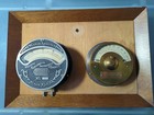  Vintage Weston Electrical Co  Ammeter Newark Nj   Norton Voltmeter Mounted 