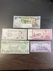 Saddam Hussein Iraq Iraqi Dinar  Banknote Lot   5 Nots  