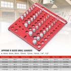 34 Standard And Metric Nut And Bolt Thread Checker Bolt And Nut Identifier Gauge