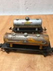 Lionel Toy Trains O Gauge Tank Cars   804 654 Sunoco  2680 Shell  Lot Of 4 Cars