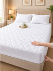 100  Waterproof Mattress Protector Quilted Mattress Pad Cover Breathable Fitted