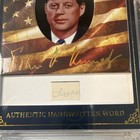 Presidential Archive John F  Kennedy Authentic Handwritten Word Trading Card