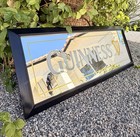 Guinness Large Bar Mirror 18 X 48 Framed Pub Wall Sign Irish Pub Decor Man Cave