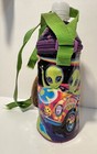 Vintage Lisa Frank Zoomer   Zorbit Aliens Water Bottle Holder Only Broken Strap