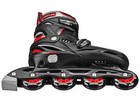 Roller Derby Velocity Inline Skates Size 7-10 Black Red Adjustable Adult  Bnib