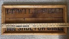 Vtg Walton Wooden Shoe Crate Sign    it Will Wear The Shoe For Girls   