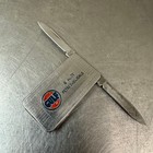 Vtg Gulf Quality Petrochemicals Motor Oil  Advertising Pocket Knife   Nail File