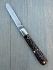 Case Tested Xx 6106 Jack Green Bone Single Blade Knife 1920-40 Long Pull