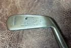 Tom Stewart Smooth Face Lofter Vintage Hickory Shaft Golf Club