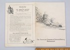 Vintage 1940 American Museum Of Natural History Restaurant Menu New York