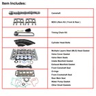 Camshaft Mds Lifters Timing Chain Kit For Dodge Ram 1500 2011-2015 5 7l Hemi V8