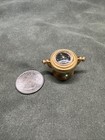 Antique Miniature  Brass Nautical Ships Binnacle  Gimbal Compass Vintage