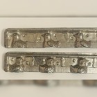 Metal Six Duck Themed Chocolate Candy Mold Mould Cast Metal Rare Antique Vtg