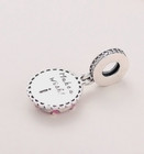 Make Wish Happy Birthday Pink Cake Pandora Dangle Charm Holiday All The Best New