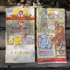 Sealed Vintage 1998 Set Of Mcdonald   s Ty Beanie Babies Plus 2 Unused Meal Bags 