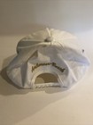 Men   s Snapback Anheuser-busch Budweiser Hat Cap White Gold Logo Vintage One Size