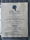 Original Michael Jackson Rare Neverland Valley Ranch Letterhead 1995 Authentic
