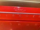 Red Huot 3 Drawer Fractional Drill Index Cabinet 1 16  To 1 2   Excellent Cond