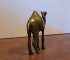 Vintage Brass Camel Figurine Mcm 2 5 