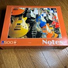 Sure Lox 500 Pc    notes    Sealed 2009 Puzzle New Vintage 19 X 14 Guitar Shop