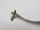 Italian  800 Silver Novelty Giraffe Figurine Vintage C1980s