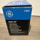 Ge 2-9016 Caller Id Display Box Large Display Memory Time date White