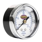 Quality 0-300 Psi Air Pressure Gauge 1 4  Npt Center Back Mount Cbm 2  Face