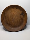 Large Wooden Serving Bowl 11    Hand Turned Wood Salad Bowl Rustic Farmhouse