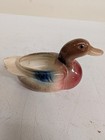 Vintage Royal Copley Ceramic Mallard Duck Planter Usa Pottery Mid Century 1950s