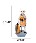 Cow Parade Mile High Traveler Vacation Cow With Luggage Collector s Figurine