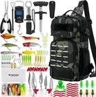 All Fishing Lures Tackle Kit Bass Fishing Accessories Set Gift For Fish Lovers