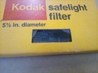 Kodak Safelight Filter 5 1 2  New Vintage Stock In Original Box 
