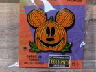 Mickey Mouse Jack-o-lantern Pumpkin Glow In The Dark Enamel Pin Le Ee Exclusive