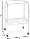 Prevue Pet Products Bird Cage Stand With Shelf  white 