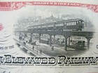 Boston Elevated Railway Company Stock Certificates Issued  1896 To 1905 