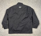 Dickies Eisenhower Jacket Men   s L Black Full Zip Quilt Lined Insulated Read
