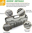 Wp8562043 8531233 Dishwasher Silverware Basket Whirlpool Kitchenaid  r027