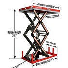 2200 Lbs Capacity Electric Hydraulic Lift Table 51 2  x32 3   Platform  Eltd22