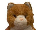 Applause Avanti No  11081 Orange   White Striped 25  Plush Tabby Cat Vtg  1988