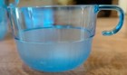 Vintage Tupperware Preludio Blue Acrylic Cups Stackable Lot Of 8 New Old Stock