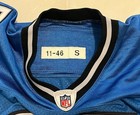 2011 Detroit Lions  25 Mikel Leshoure Game Worn Pro Cut Size 46 Jersey Reebok