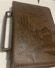 New Classic Bible Cover On Wings Like Eagles Mountain faux Leather  10 9 x8 1 