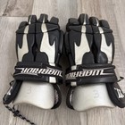 Warrior Adrenaline 6 0 Lacrosse Gloves Size 12    Black And Silver