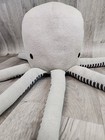 Pillowfort Target Grey Octopus Decorative Striped Knit Plush Nautical 12in
