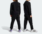 Adidas Originals Kids Tracksuit Trefoil Crew Set 6-8 Years Black Outfit Unisex