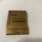 Disneyland Tobacco Shop Matchbook Matches 1950s Vtg Unstruck Clean Main Street