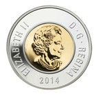          Very Rare Canada Two Dollars  2 Coin Toonie  Baby Rabbits  Specimen  2014