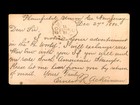 Ny New York 1890 Postal  ux6a To Uruguay
